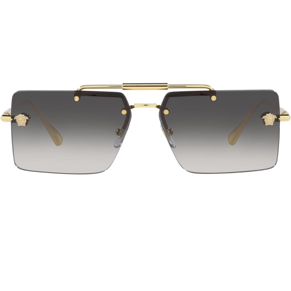Gold and Gray Sunglasses